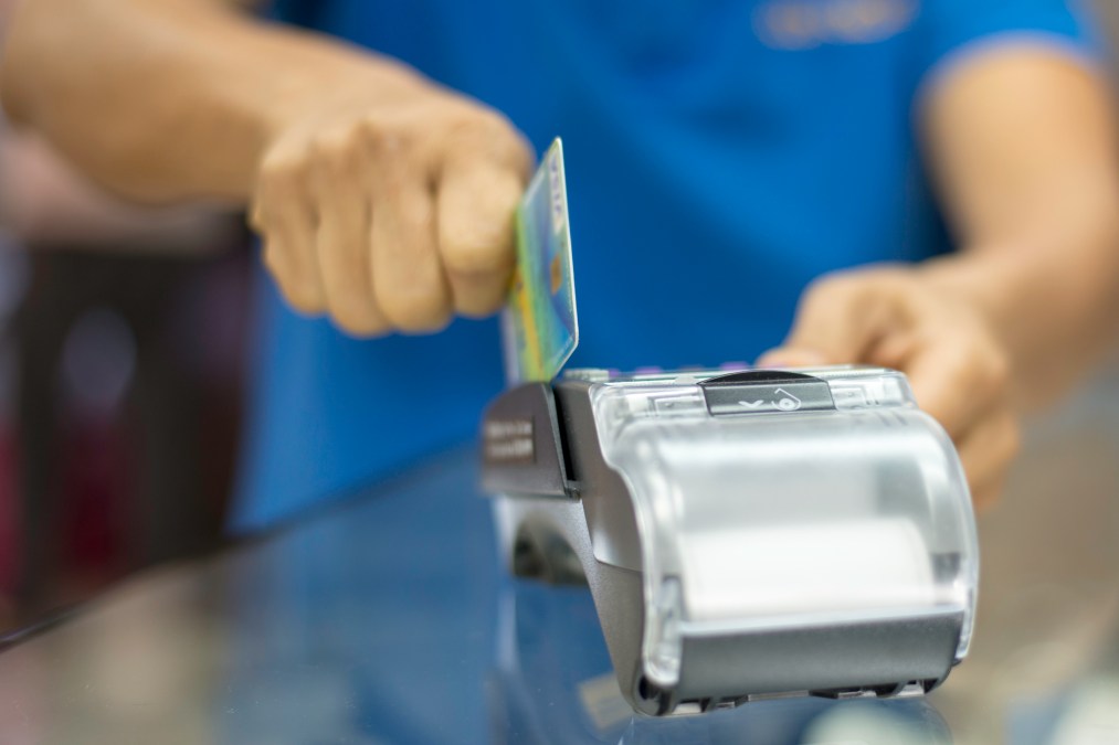 payment card swipe, credit card swipe, debit card swipe