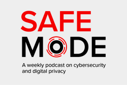 The logo of the podcast Safe Mode